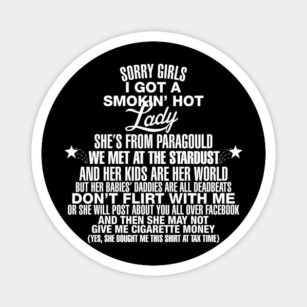 Sorry Paragould Girls Magnet by rt-shirts